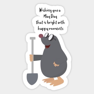 Wishing you a Labor Day that is bright with Happy moments Sticker